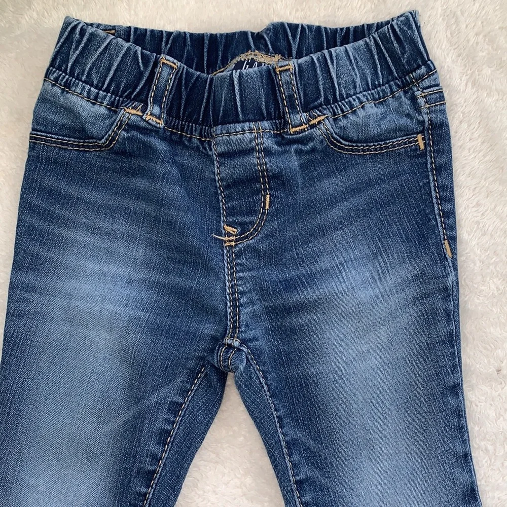 GAP Classic Faded Indigo Jeggings Jeans 2T EUC Elastic Waist